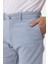 Mavi Slim Fit Armürlü Kanvas Pantolon 4