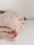Müslin Bebek Yatak Koruma Yastık Seti (Yıkanmıştır) 32 x 180 cm +/- 2 cm Pudra Pembe 2