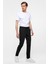 Siyah Slim Fit Düz Pantolon 3