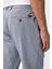 Buz Mavi Slim Fit Armürlü Jogger Pantolon 4