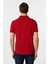 Kırmızı Slim Fit Düz Polo Yaka Tişört 4