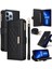 IPhone 15 Pro Cüzdan Darbeye Dayanıklı Kayış Kart Yuvaları Için Flip Case (Yurt Dışından) 1