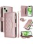 IPhone 15 Için Flip Case Darbeye Kart Yuvaları Cüzdan Kayış (Yurt Dışından) 1
