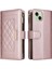 IPhone 15 Için Flip Case Darbeye Kart Yuvaları Cüzdan Kayış (Yurt Dışından) 3