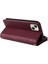 IPhone 15 Için Flip Case Darbeye Kart Yuvaları Cüzdan Kayış (Yurt Dışından) 4