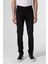 Siyah Süper Slim Fit Düz Pantolon 2