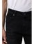 Siyah Süper Slim Fit Düz Pantolon 5