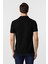 Siyah Slim Fit Armürlü Polo Yaka Tişört 5