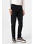 Siyah Regular Denim Pantolon 3
