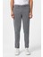 Lacivert Slim Fit Armürlü Kanvas Pantolon 2
