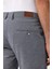 Lacivert Slim Fit Armürlü Kanvas Pantolon 5