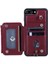 Cüzdan Kılıf IPhone 6 Artı/6s Artı Kickstand Pu Deri Flip Folio Kılıf (Yurt Dışından) 4
