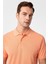 Sütlü Kahve Slim Fit Armürlü Polo Yaka Tişört 2