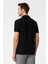 Siyah Slim Fit Armürlü Polo Yaka Tişört 5
