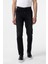 Siyah Slim Fit Denim Pantolon 2