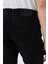 Siyah Slim Fit Denim Pantolon 5