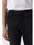 Siyah Regular Denim Pantolon 4