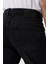 Siyah Regular Denim Pantolon 5