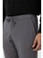 Antrasit Slim Fit Düz Jogger Pantolon 4