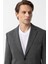 Siyah Slim Fit Desenli Mono Yaka 6 Drop Ceket 5