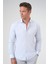 Buz Mavi Slim Fit Düz Klasik Yaka Gömlek 2