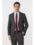 Siyah Slim Fit Desenli Mono Yaka 6 Drop Klasik Takım Elbise 5