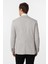 Gri Slim Fit Armürlü Sivri Yaka 6 Drop Ceket 5