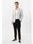 Taş Slim Fit Desenli Sivri Yaka 6 Drop Ceket 3