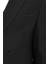 Siyah Slim Fit Desenli Sivri Yaka 6 Drop Klasik Takım Elbise 3