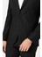 Siyah Slim Fit Desenli Sivri Yaka 6 Drop Spor Takım Elbise 4