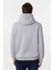 Gri Regular Düz Kapüşonlu Yaka Sweatshirt 5
