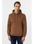 Kiremit Regular Düz Kapüşonlu Yaka Sweatshirt 1
