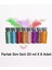 Yüksek Parlaklık Sim Seti 20 ml x 8 Adet Canlı Renkler 1