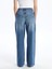 Lcw Jeans Indigo Wideleg Kadın Jean Pantolon 5