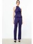 Halter Yaka Saten Bluz Parlement 03334 2