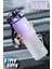 Çift Renk Softtouch 800 ml Tritan Su Şişesi, Taşıma Askısı, Bpa İçermeyen Mor 1
