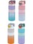 Çift Renk 600ml Silikon Su Matarası, kaydırmaz, rahat, şık ve hafif tasarım 3