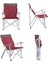 Dachuan Katlanır Kamp Sandalyesi Bordo 3