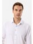 Beyaz Slim Fit Düz Klasik Yaka Gömlek 4
