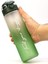 Yeşil 630 mL Tritan spor su şişesi, gradient tasarım, plastik, 0,60 L, TR menşei 5