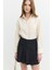 Regular Fit Tencel Krem / Ekru Kadın Gömlek 2
