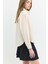 Regular Fit Tencel Krem / Ekru Kadın Gömlek 5