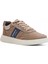 2198-DAKIRS Anatomik Tabanlı Erkek Keten Kumaşlı Sneakers Ayakkabı - NKT02198-KUM-44 3