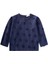 Süzene Güneş Desenli Sweatshirt 1-8 Yaş Lacivert 1