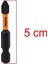 10 Adet Mıknatıslı Matkap Bits Uç Ph2 50 mm Vida Sökme 5 cm Yıldız Matkap Vidalama Ucu S2 Çeliği 3