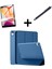 Apple iPad 11.nesil A16 11INÇ/10.NESIL 10.9inç Kılıf Set Pu Deri Smart Tablet Kilifi Ekran Koruyucu + Kalem 1