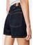Straight Fit Rinse Koyu Indigo Kadın Jean Şort 5