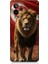 General Mobile Gm 24 Pro Uyumlu Al Bayrak ve Aslan Desenli Silikon Kılıf 1
