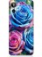 General Mobile Gm 23 Se Uyumlu Gökkuşağı Renkli Güller Desenli Silikon Kılıf 1