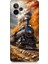General Mobile Gm 24 Pro Uyumlu Sonbaharda Buharlı Tren Desenli Silikon Kılıf 1